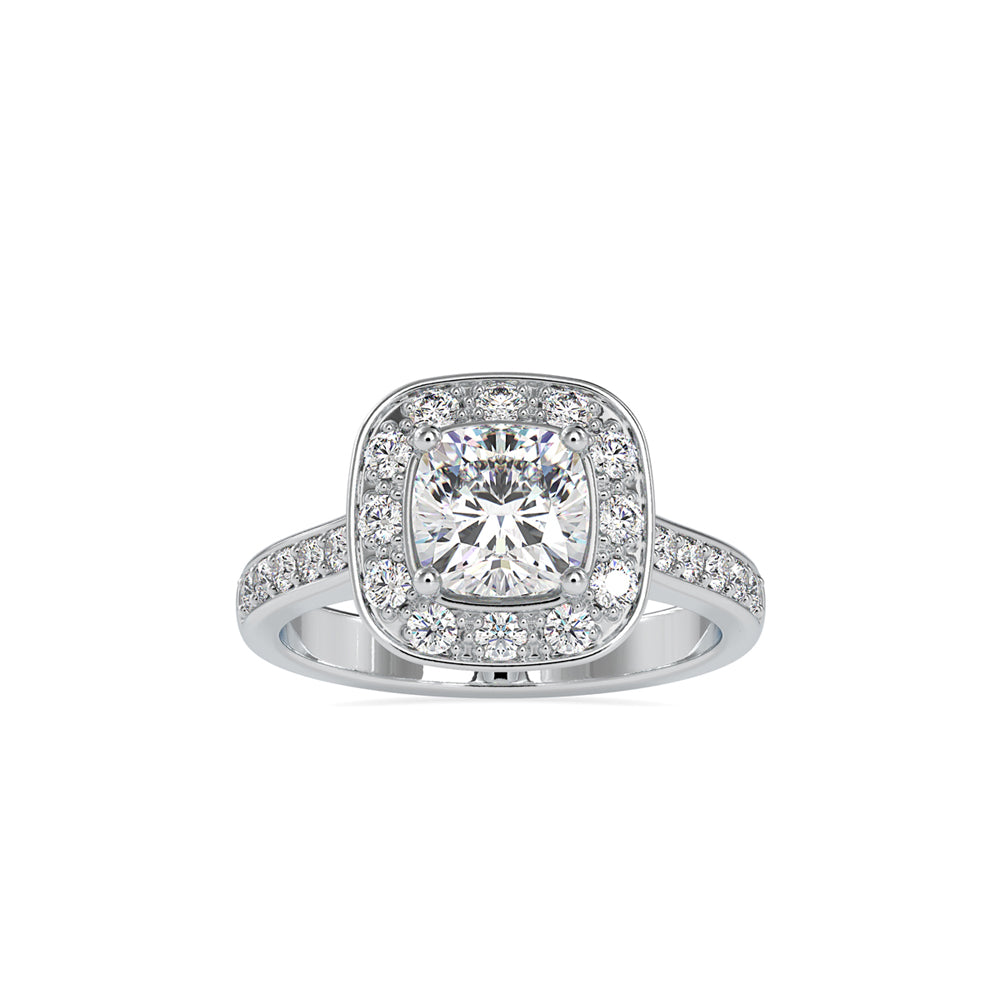 Cushion Majesty Diamond Ring