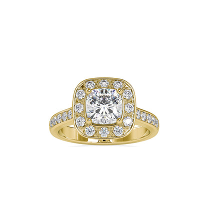 Cushion Majesty Diamond Ring