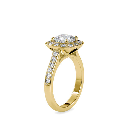 Cushion Majesty Diamond Ring