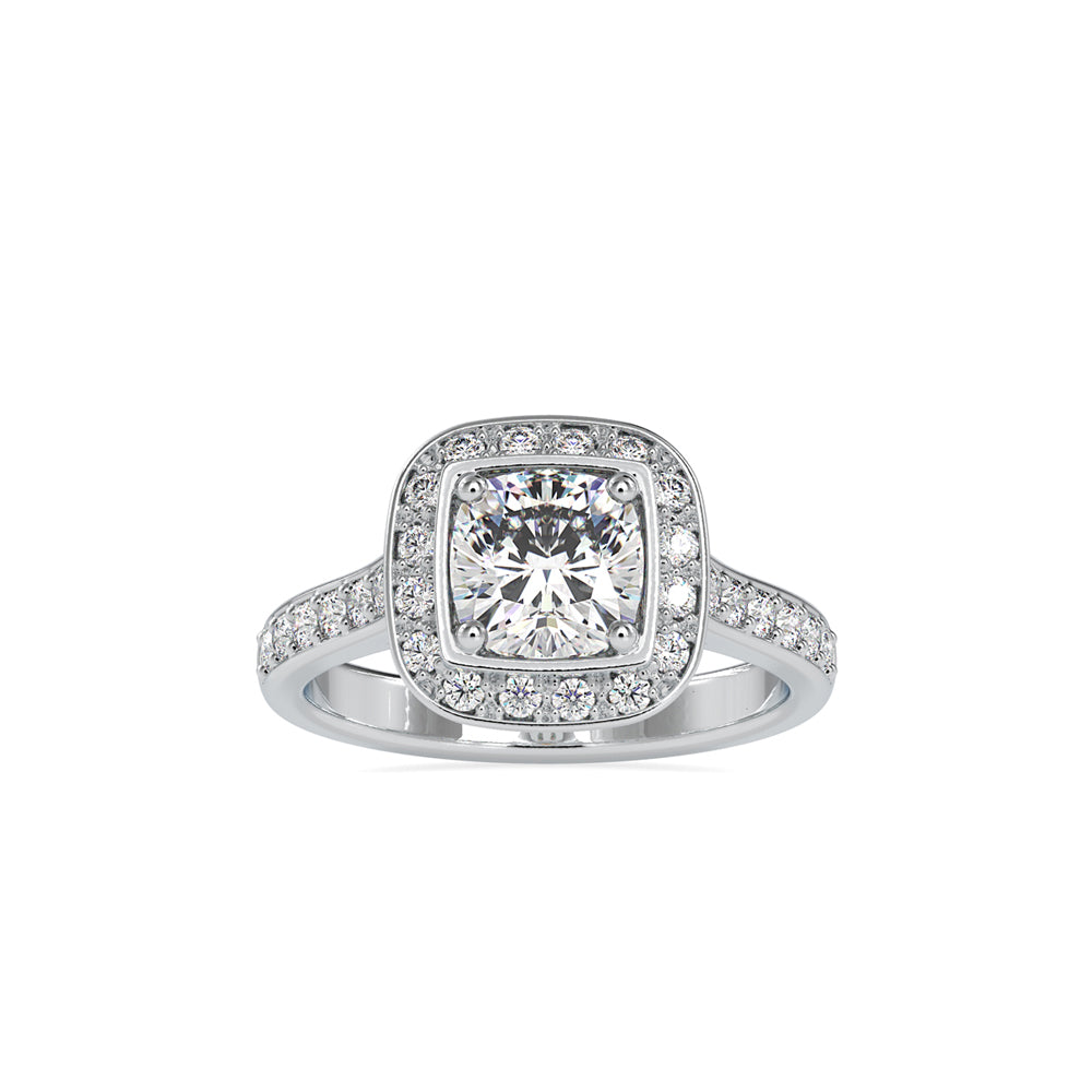 Monarch Halo Diamond Ring