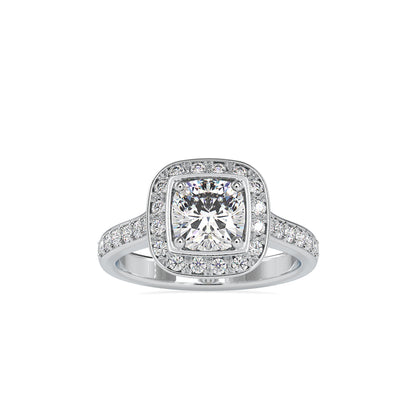 Monarch Halo Diamond Ring