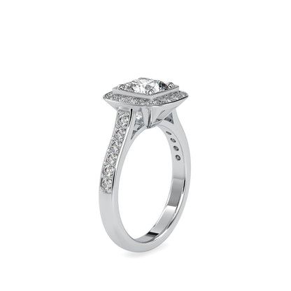 Monarch Halo Diamond Ring