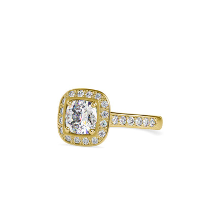 Monarch Halo Diamond Ring