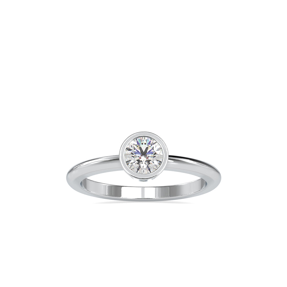 Brilliant Round Cut Diamond Engagement Ring