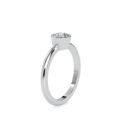 Brilliant Round Cut Diamond Engagement Ring