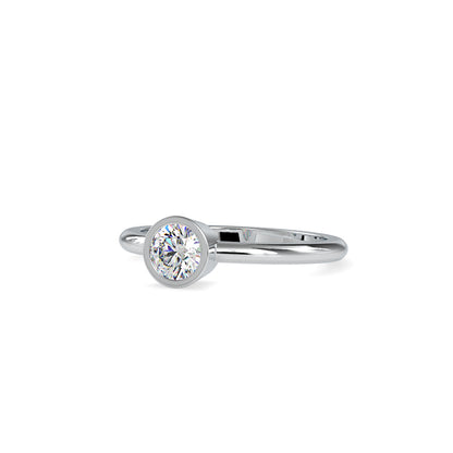 Brilliant Round Cut Diamond Engagement Ring