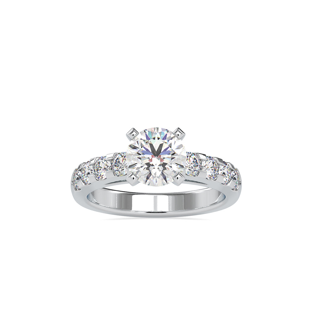 Magna Prong Stone Diamond Ring