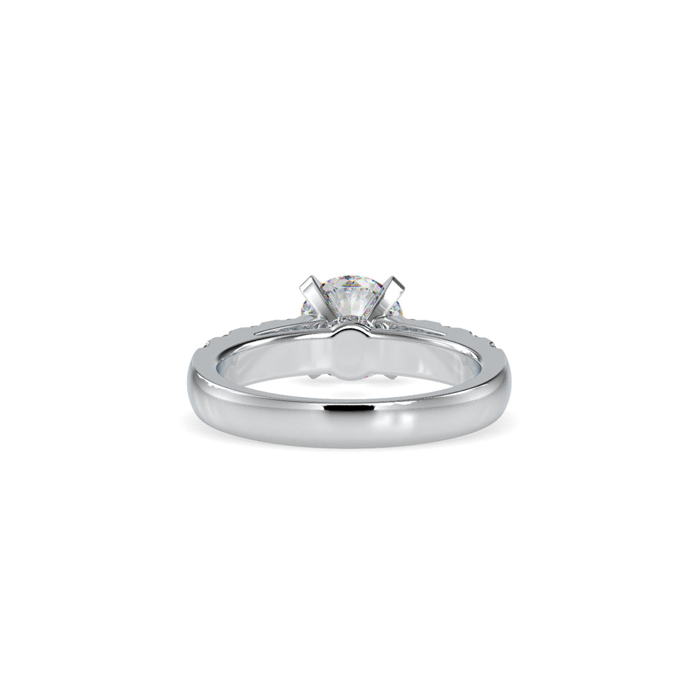 Magna Prong Stone Diamond Ring