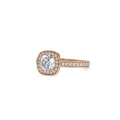 Ace Round Diamond Engagement Ring