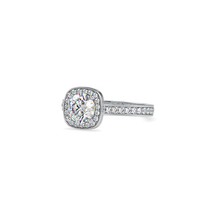 Ace Round Diamond Engagement Ring