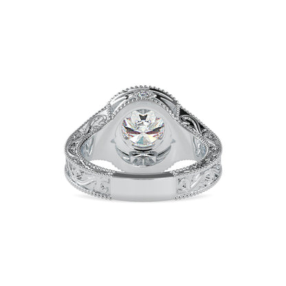 Majesty Halo Diamond Ring