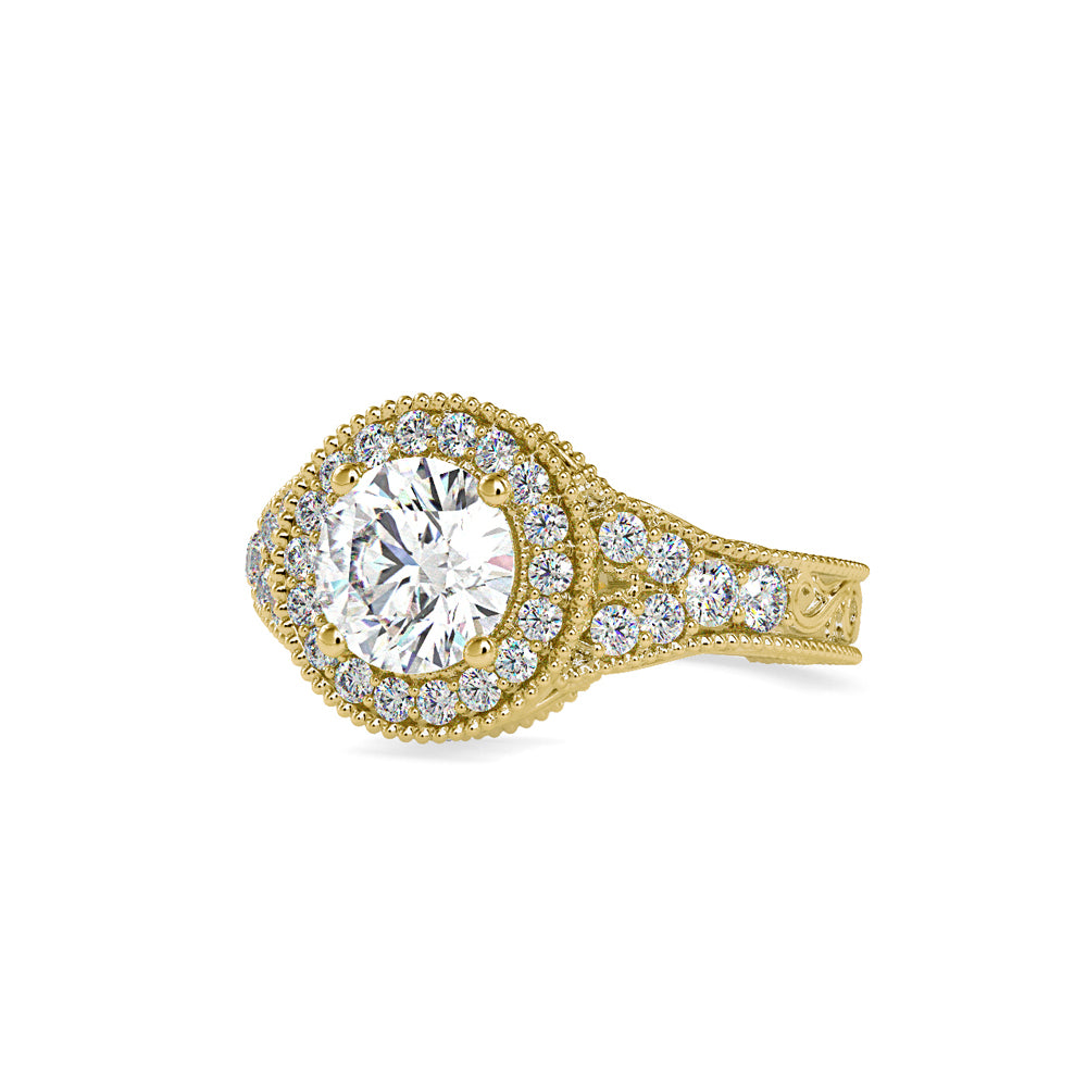 Majesty Halo Diamond Ring