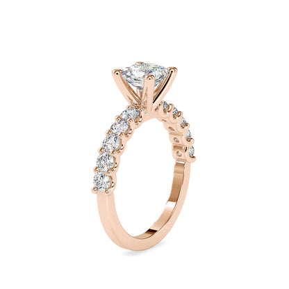 Princess Prong Diamond Ring