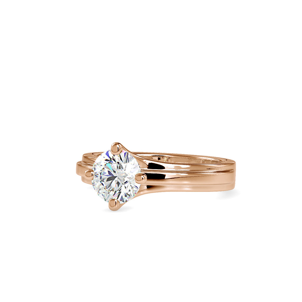 Lilith Solitaire Diamond Ring