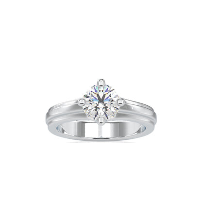 Lilith Solitaire Diamond Ring