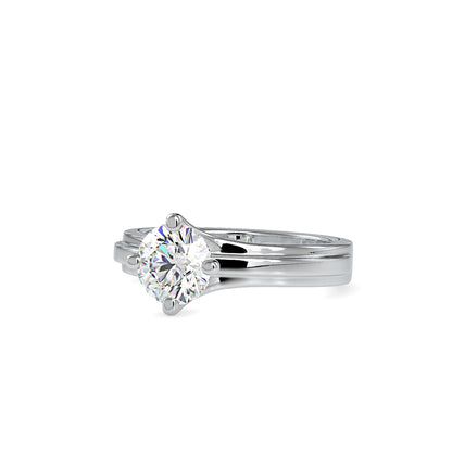 Lilith Solitaire Diamond Ring