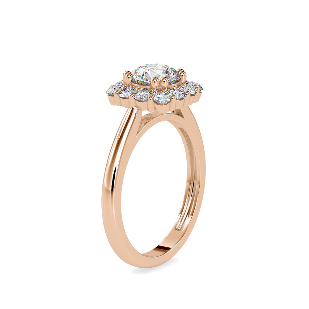 Rapture Halo Diamond Ring