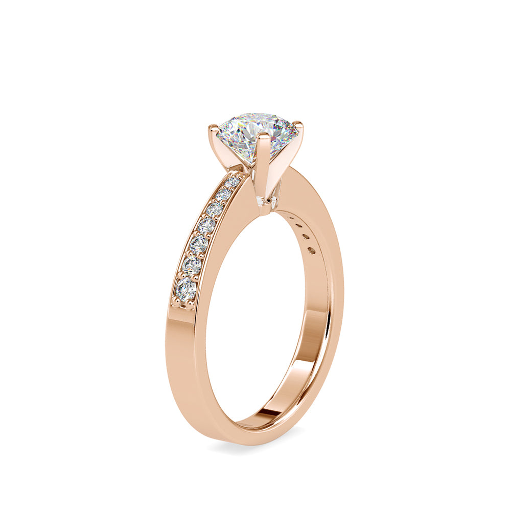 Pretty Venus Diamond Prong Ring