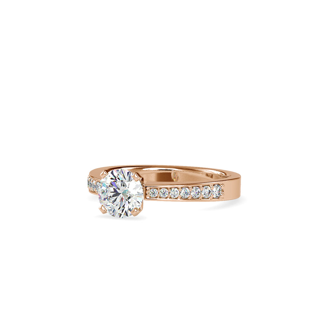 Pretty Venus Diamond Prong Ring