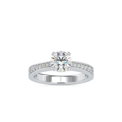 Pretty Venus Diamond Prong Ring