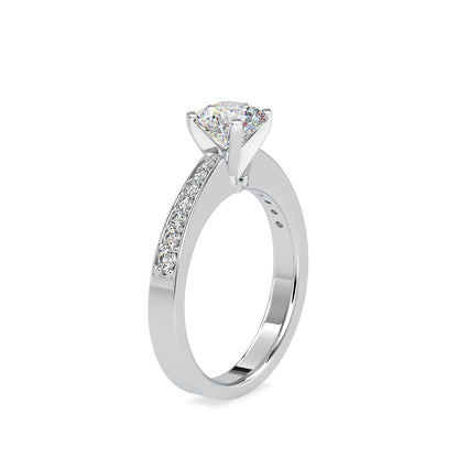 Pretty Venus Diamond Prong Ring