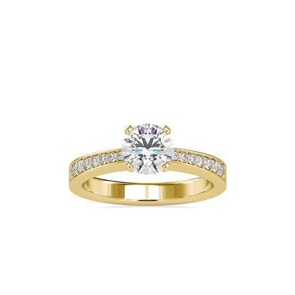 Pretty Venus Diamond Prong Ring