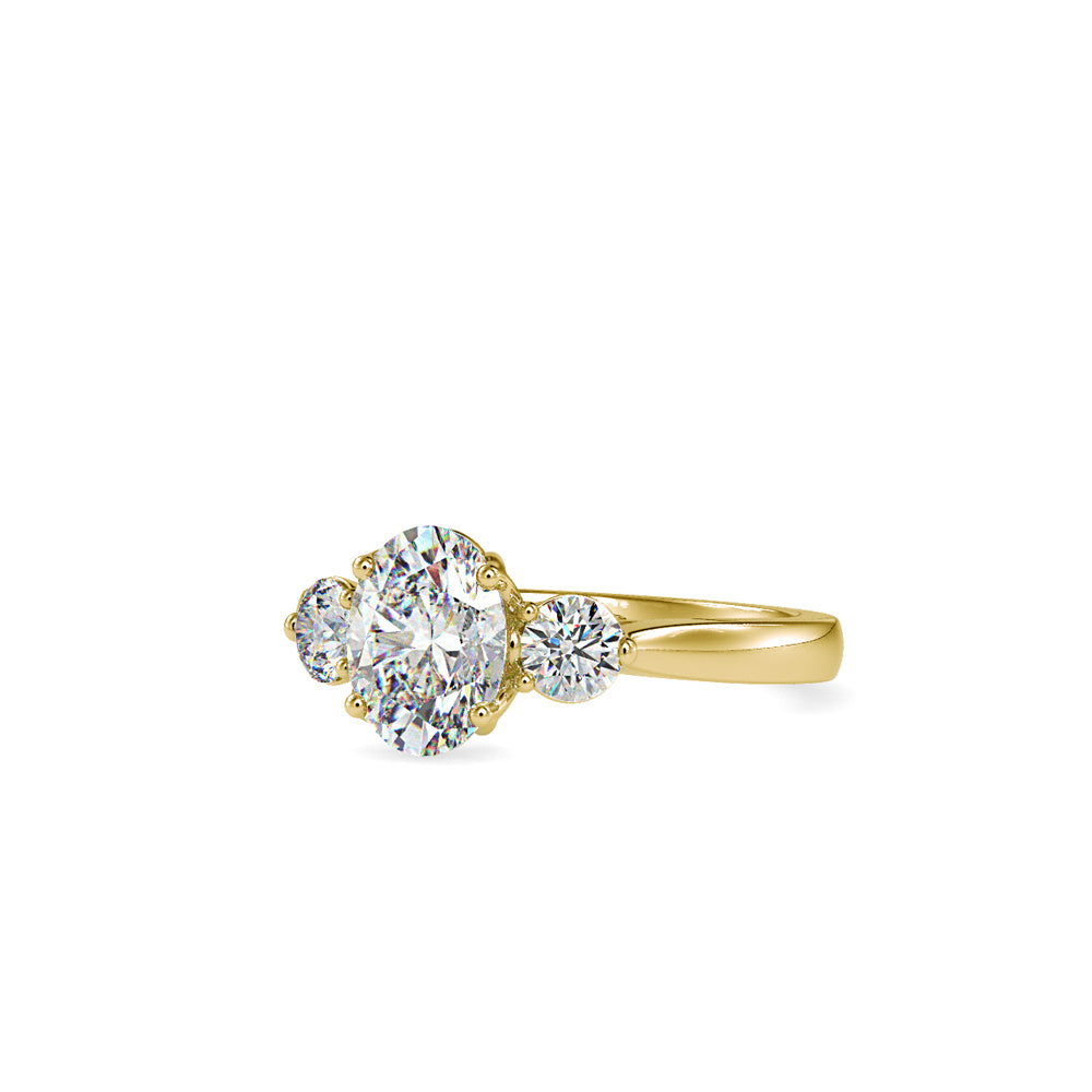 3 Diamonds Austin Engagement Ring