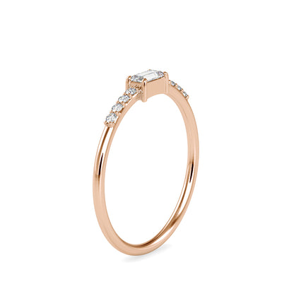 Josefina Diamond Stone Delicate Ring