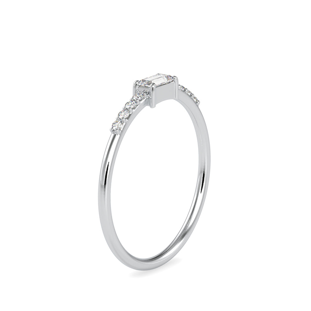 Josefina Diamond Stone Delicate Ring