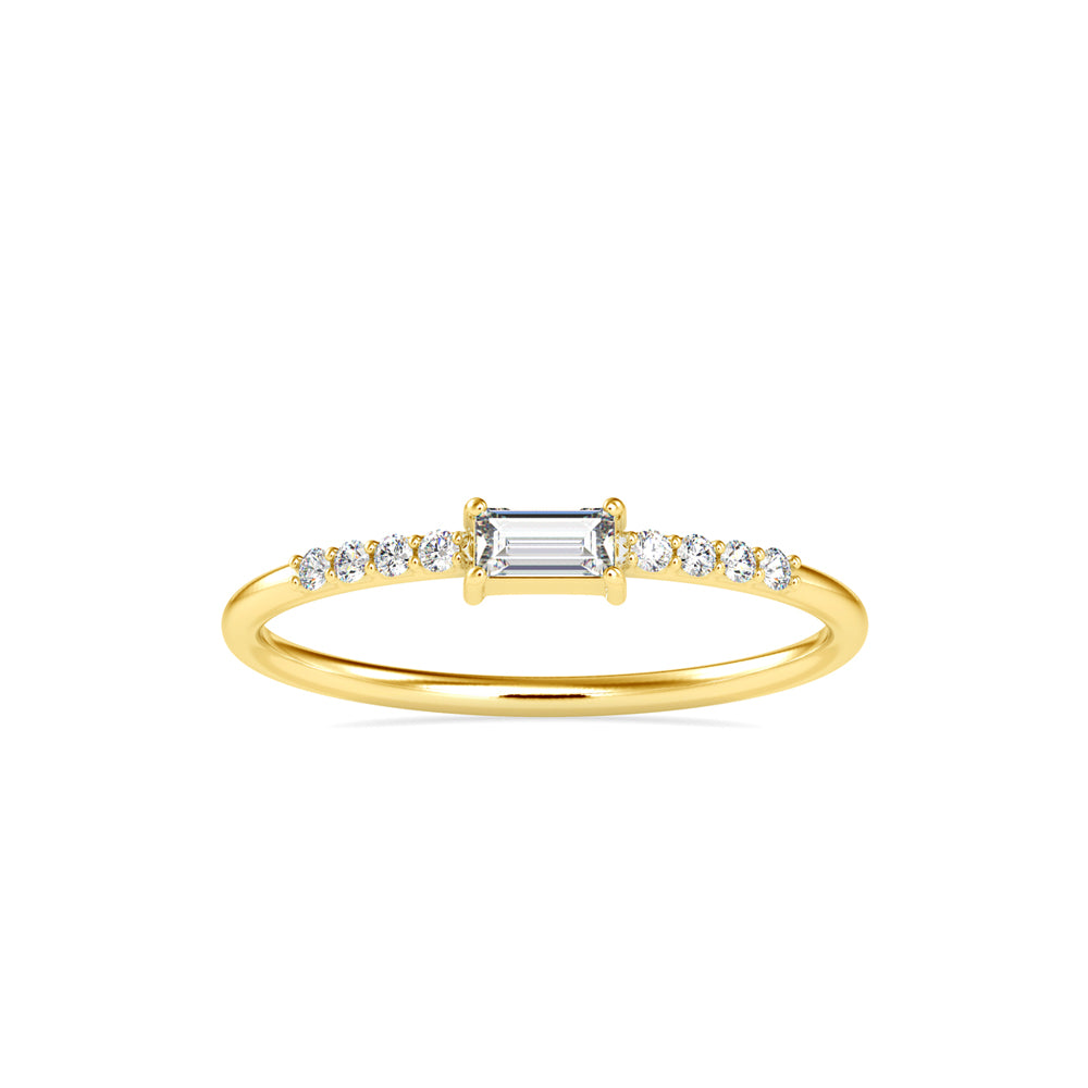 Josefina Diamond Stone Delicate Ring