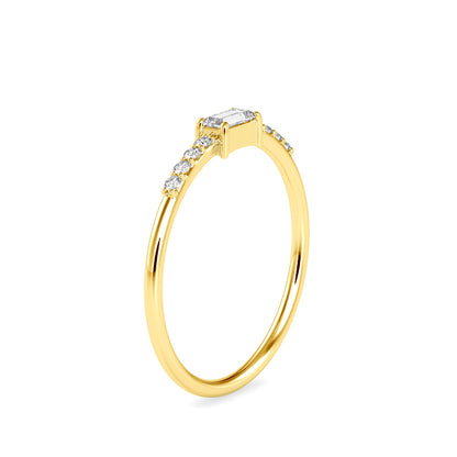 Josefina Diamond Stone Delicate Ring