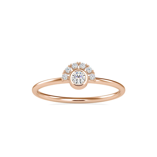 Orotund Delicate Diamond Stone Ring