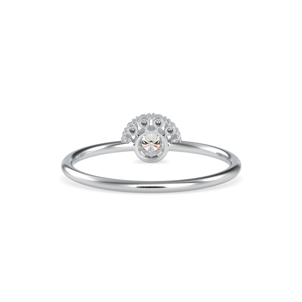 Orotund Delicate Diamond Stone Ring