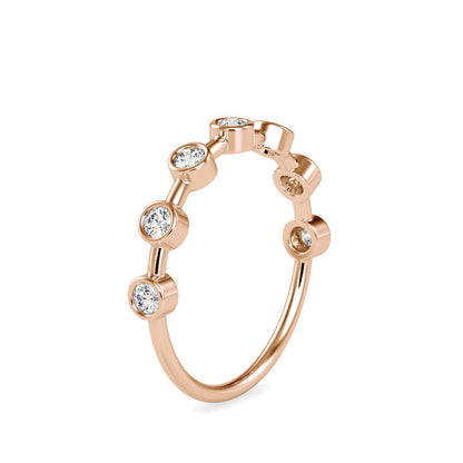 Talisha Round Stone Delicate Ring