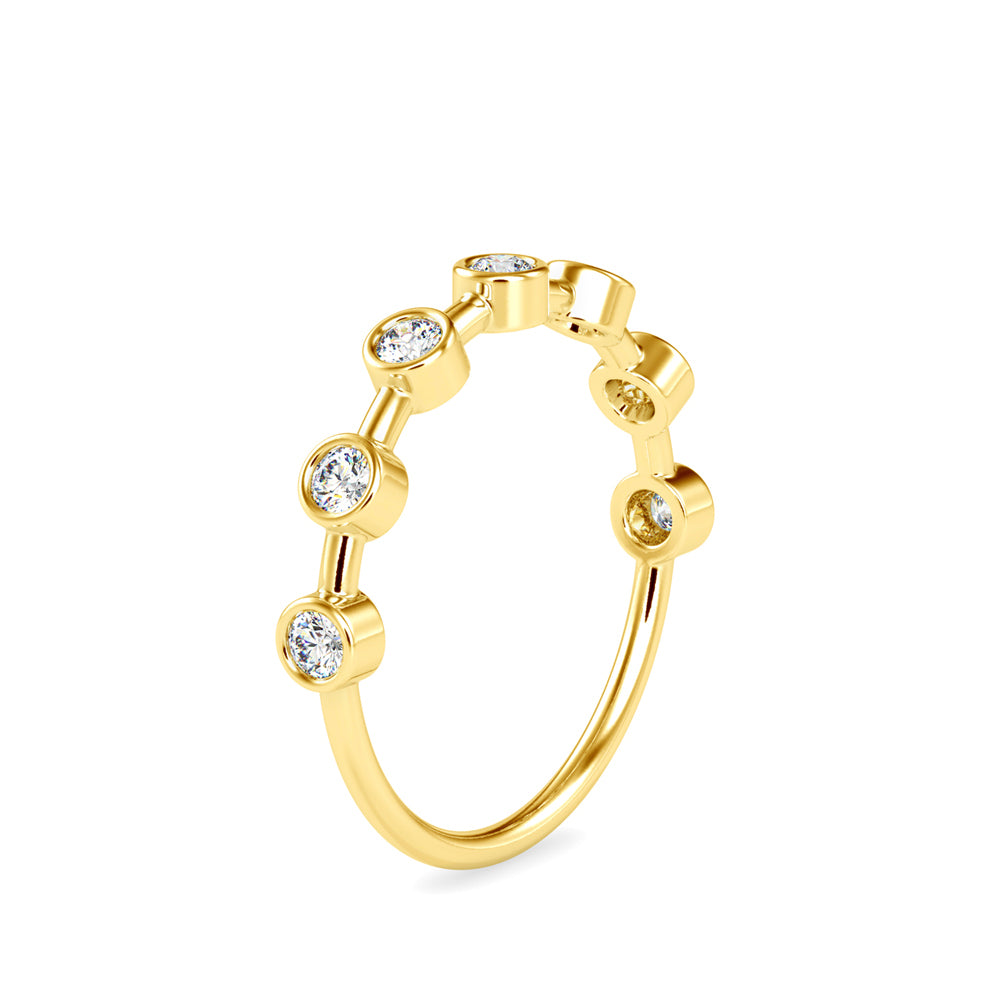 Talisha Round Stone Delicate Ring