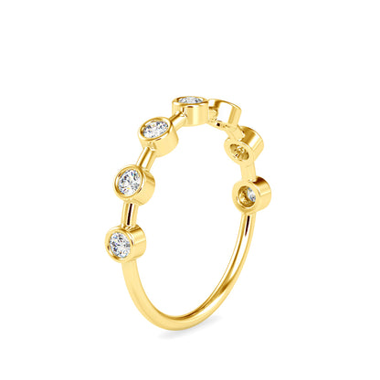 Talisha Round Stone Delicate Ring