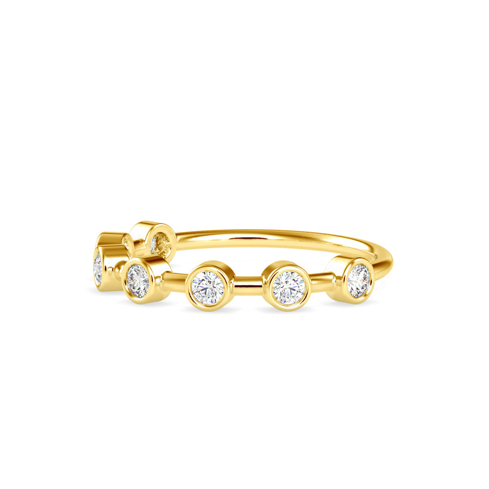 Talisha Round Stone Delicate Ring