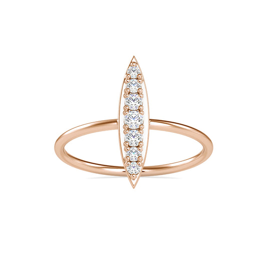 Agatha Round Cut Diamond Ring
