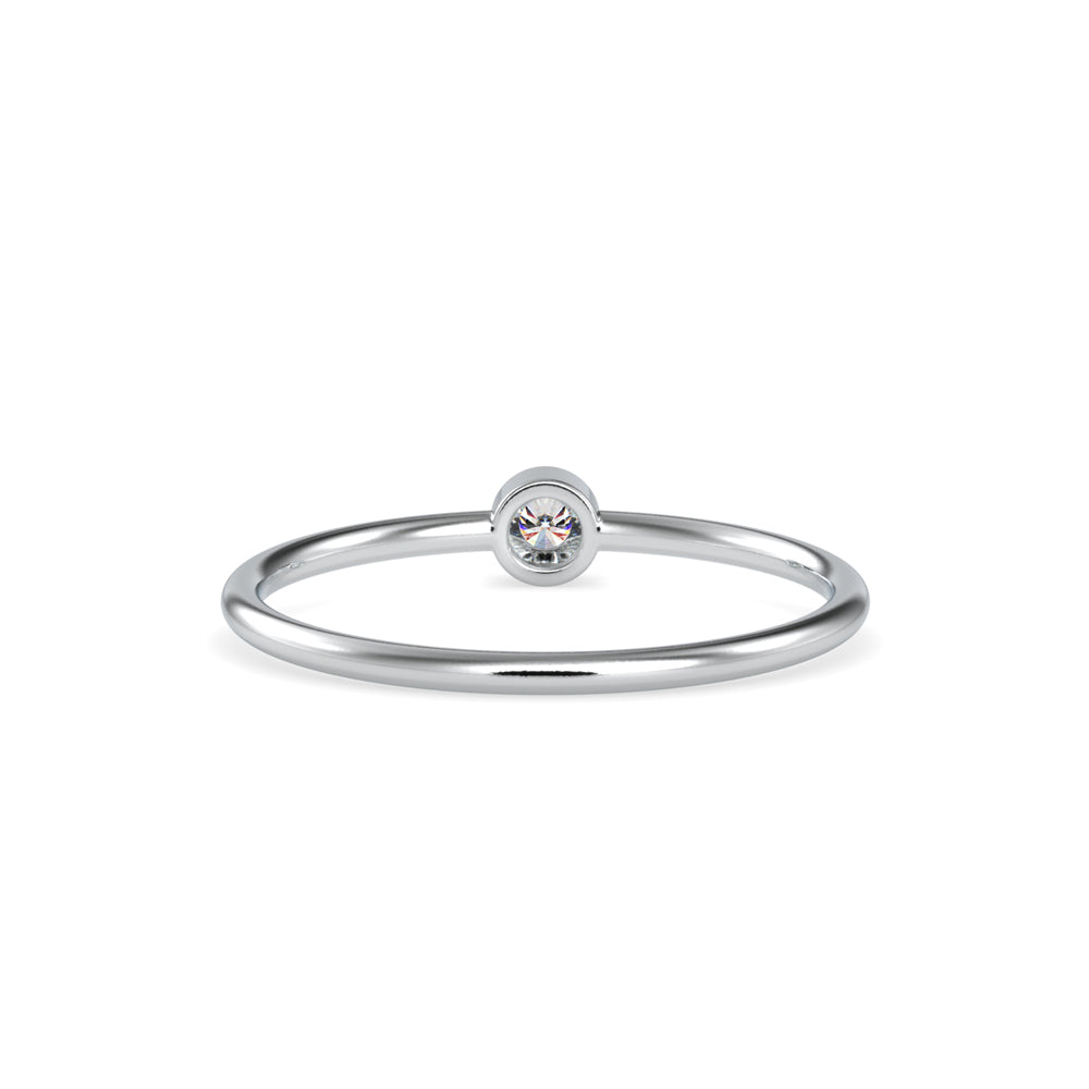 Ava Round Stone Diamond Ring