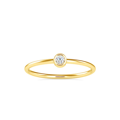 Ava Round Stone Diamond Ring