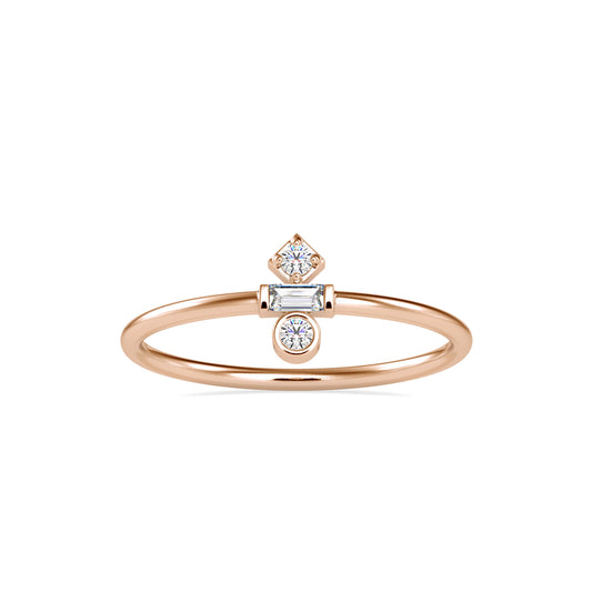 Zori Stone Baguette Diamond Ring