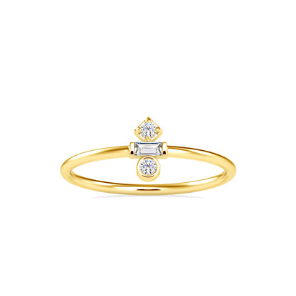 Zori Stone Baguette Diamond Ring