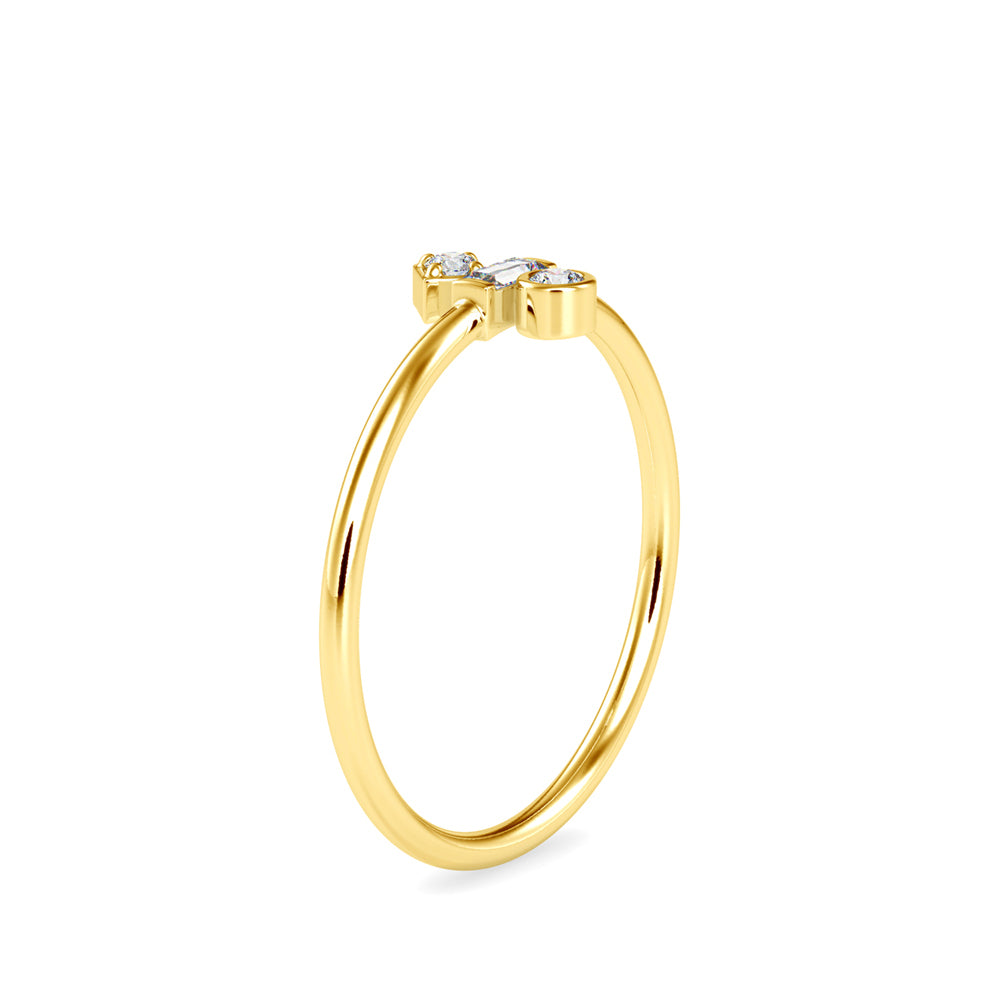 Zori Stone Baguette Diamond Ring