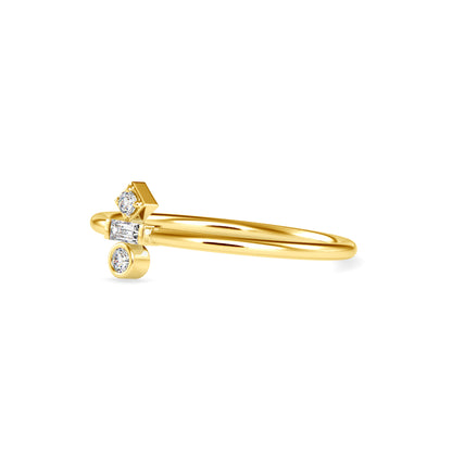 Zori Stone Baguette Diamond Ring