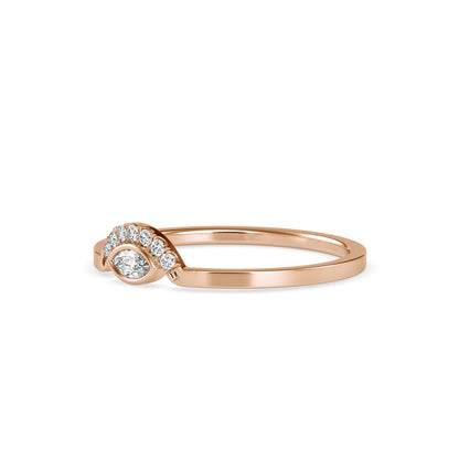 Marquise Eyelet Diamond Ring