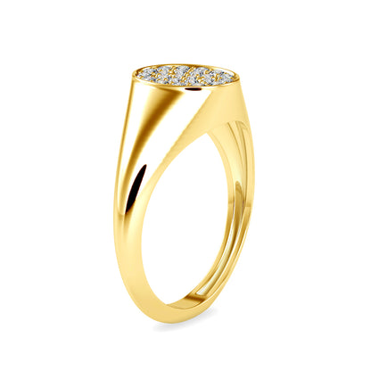 Intrigate Round Diamond Ring