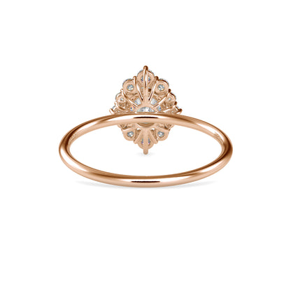 Cimber Round Diamond Delicate Ring