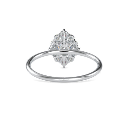 Cimber Round Diamond Delicate Ring