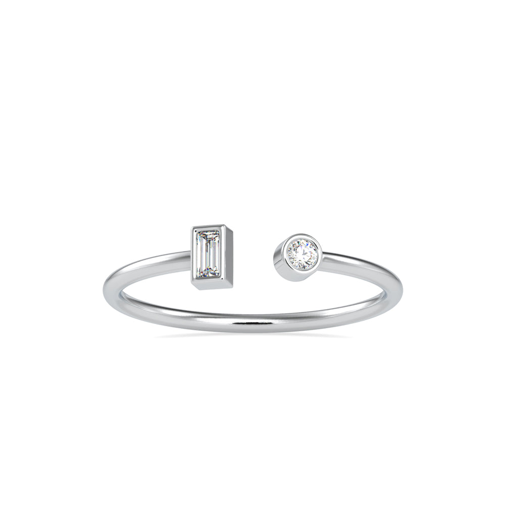 Eurydice Baguette Diamond Ring