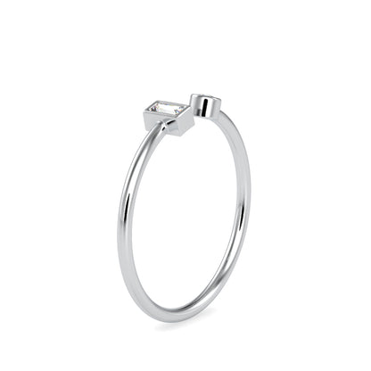 Eurydice Baguette Diamond Ring